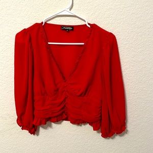 Red Blouse